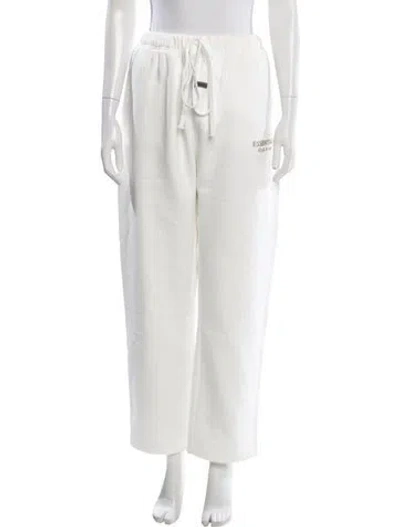 Pre-owned Essentials Sweatpants In White