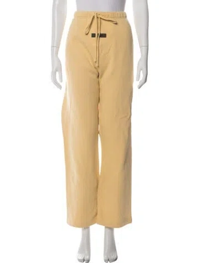 Pre-owned Essentials Sweatpants In Yellow