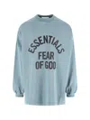 Essentials Fear Of God T Shirts And Polos In Blue
