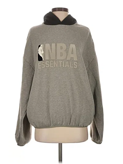 Pre-owned Essentials Sweatshirt In Gray