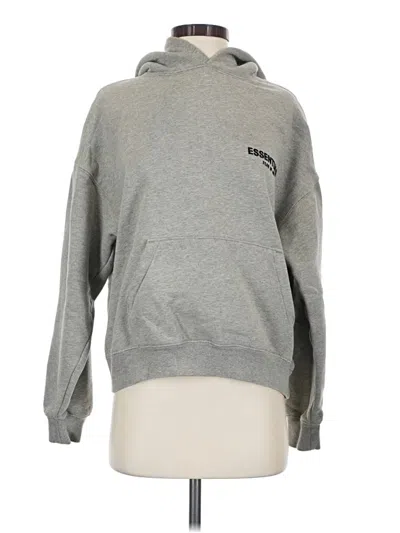 Pre-owned Essentials Sweatshirt In Gray