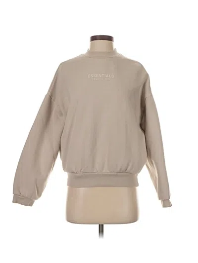 Pre-owned Essentials Sweatshirt In Tan