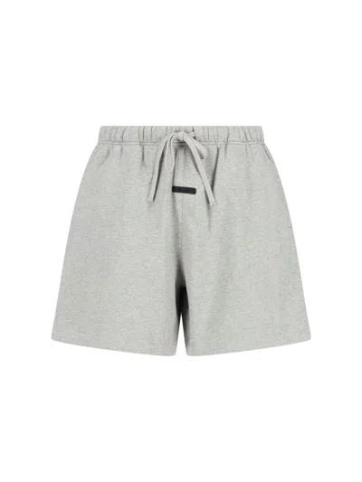 Essentials Sweatshorts "signature" In Gray