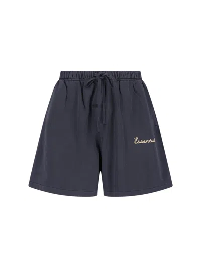 Essentials Sweatshorts "training" In Blue