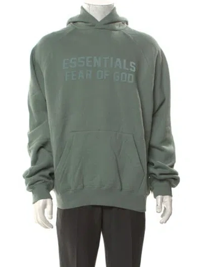 Pre-owned Essentials Sycamore Graphic Print Hoodie W/ Tags In Green