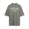 Essentials Printed Short-sleeved T-shirt In Gray