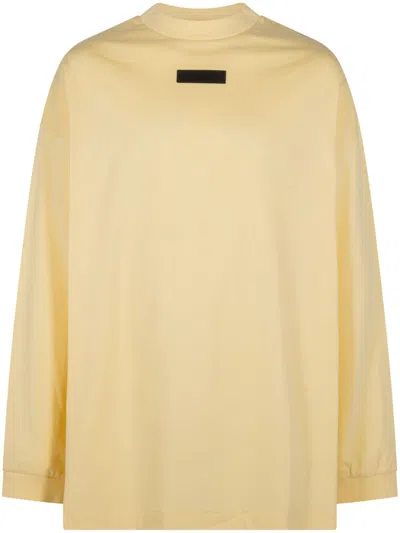 Essentials Tab T-shirt In Gelb