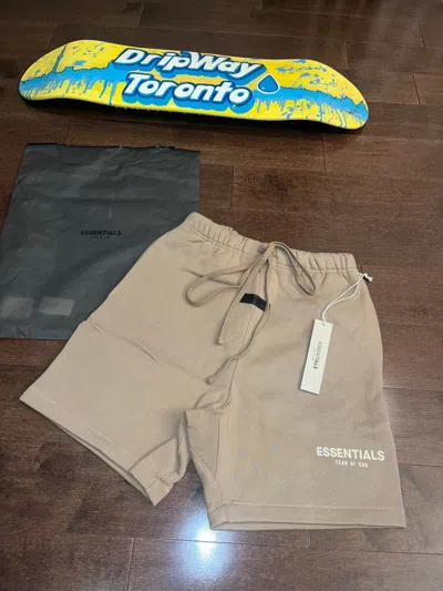 Pre-owned Essentials Tan  Shorts