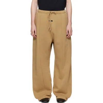 Essentials Tan Signature Lounge Sweatpants In Brown
