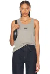 Essentials Tank Top In Dark Heather