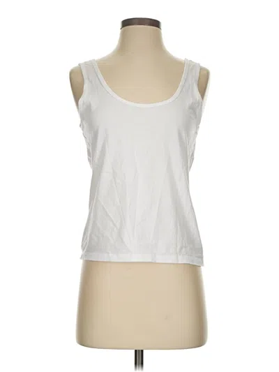 Pre-owned Essentials Tank Top White Halter Neckline Tops