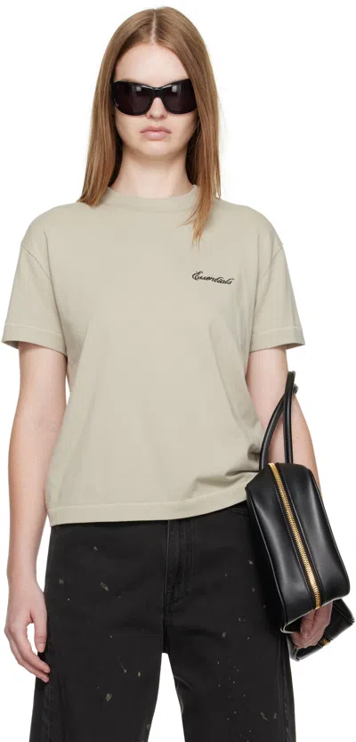 Essentials トープ Classic Fit Tシャツ In Gray