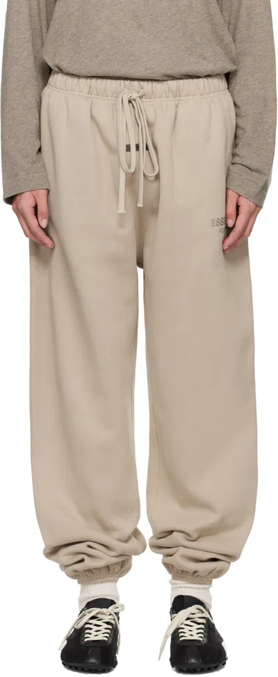 ESSENTIALS TAUPE CLASSIC SWEATPANTS