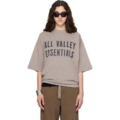 Essentials Taupe Merch T-shirt In Brown