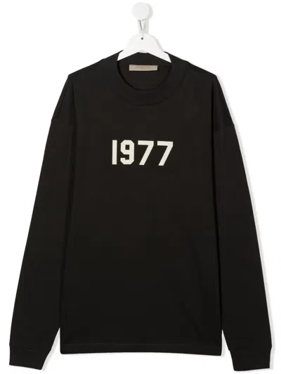 Essentials Teen Date Crew Neck Sweatshirt In Gray