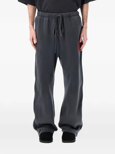 Essentials Teraway Drawstring Track Pants In Gray