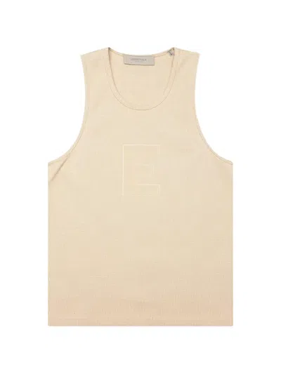 Essentials Textured Tank Top In Neutral