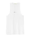 Essentials Thorough U-neck Vest In White