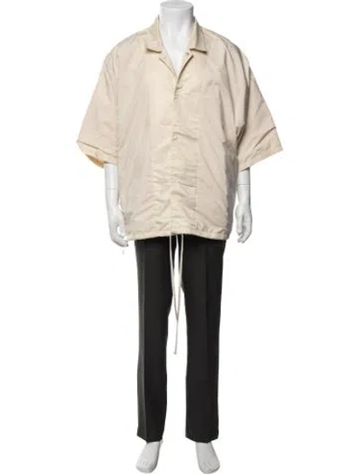 Pre-owned Essentials Three-quarter Sleeve Shirt In Neutral