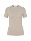 Essentials Tight T-shirt In Brown