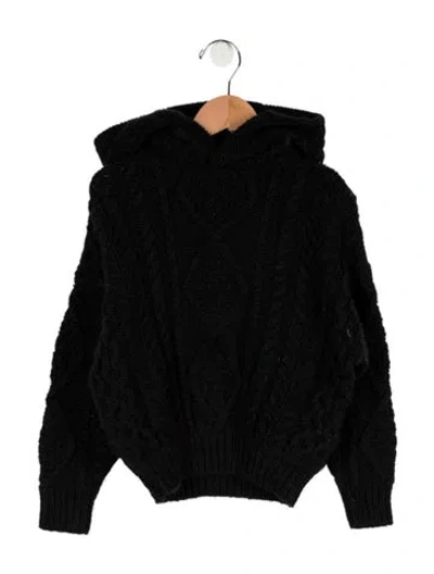 Pre-owned Essentials Babies' Toddler Boys' Knit Pullover Hoodie In Black