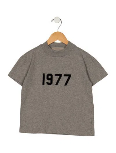 Pre-owned Essentials Babies' Toddler Boys' Short Sleeve T-shirt In Grey