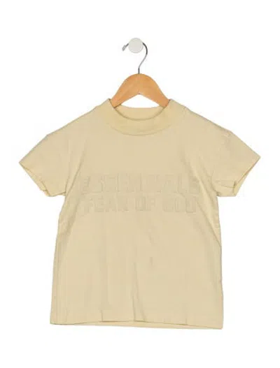 Pre-owned Essentials Babies' Toddler Boys' Short Sleeve T-shirt In Yellow