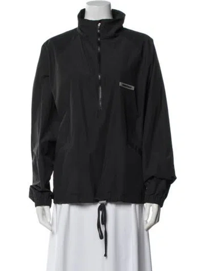 Pre-owned Essentials Top In Gray