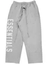 Essentials Logo-printed Tie-dye Track Pants In 灰色