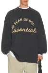 Essentials Training 90's Long Sleeve Tee In Black