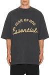 Essentials Training 90's Short Sleeve Tee In Gray