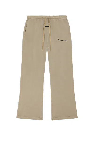 Essentials Training Classic Fit Flare Sweatpant In Brown