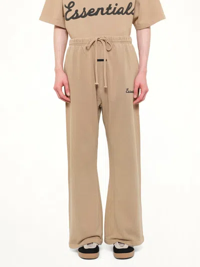 Essentials Training Classic Fit Flare Sweatpant In Brown