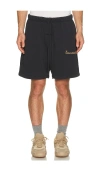 Essentials Training Classic Fit Short In Black