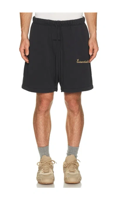 Essentials Training Classic Fit Short In Black