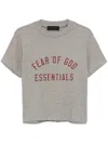 Essentials Logo-print T-shirt In Pink & Purple