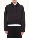 Essentials Trucker Jacket In Black