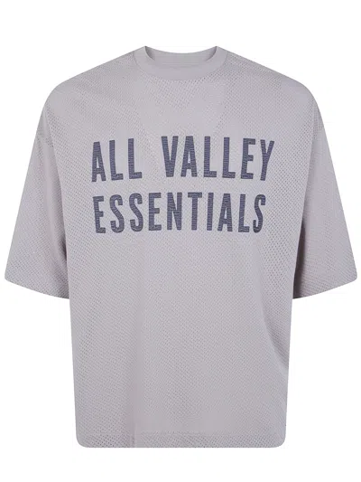 Essentials T-shirt Graphic Print "merch Tee" In Gray