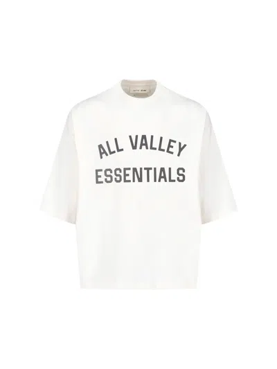 Essentials T-shirt "merch" In White