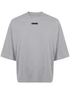 Essentials T-shirt Short Sleeve "merch Tee" In Silver