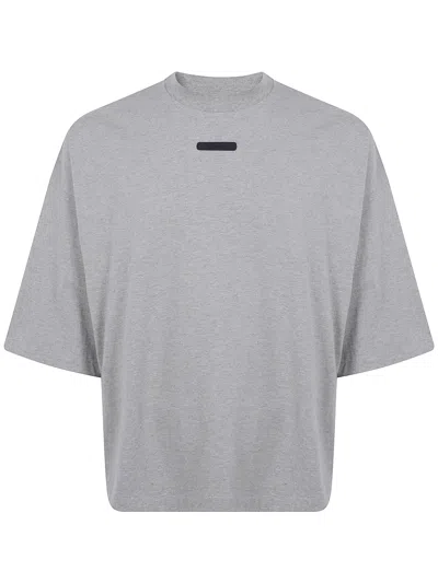 Essentials T-shirt Short Sleeve "merch Tee" In Silver