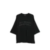 Essentials Logo-print Mesh T-shirt In Black