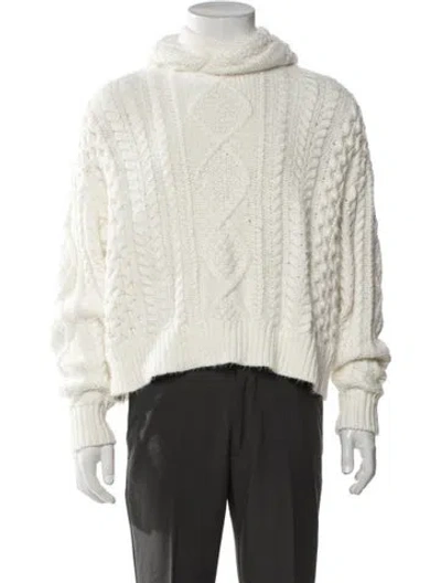 Pre-owned Essentials Turtleneck Long Sleeve Pullover In Neutrals