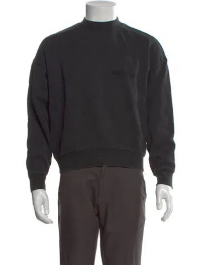 Pre-owned Essentials Turtleneck Long Sleeve Sweatshirt In Black