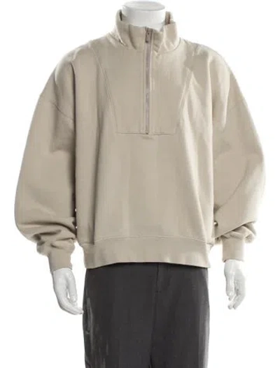 Pre-owned Essentials Turtleneck Long Sleeve Sweatshirt In Neutral