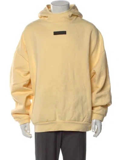 Pre-owned Essentials Turtleneck Long Sleeve Sweatshirt In Yellow