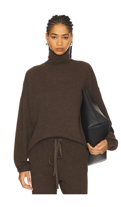 Essentials Turtleneck Sweater In Brown
