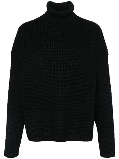 Essentials Turtleneck Sweater In 黑色