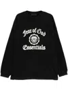 Essentials Heavy Long Sleeve T-shirt In Schwarz