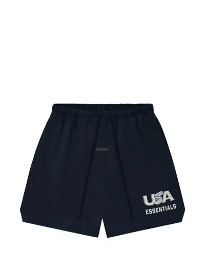 Essentials Usa  Shorts In Blue